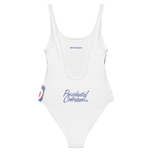 Moneyflauge bubble white Swimsuit