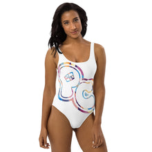 Load image into Gallery viewer, Moneyflauge bubble white Swimsuit