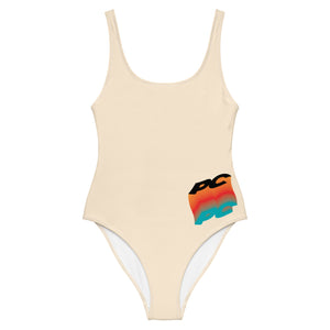 PC Sunset fade swimsuit