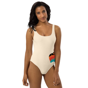 PC Sunset fade swimsuit