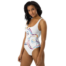 Load image into Gallery viewer, Moneyflauge bubble white Swimsuit