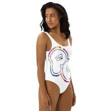 Load image into Gallery viewer, Moneyflauge bubble white Swimsuit