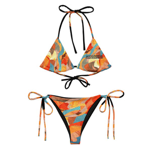 Moneyflauge sunset string bikini