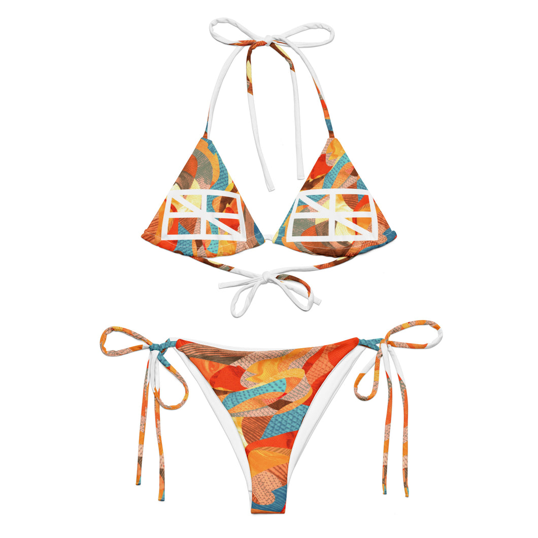 Moneyflauge sunset pt.2 string bikini