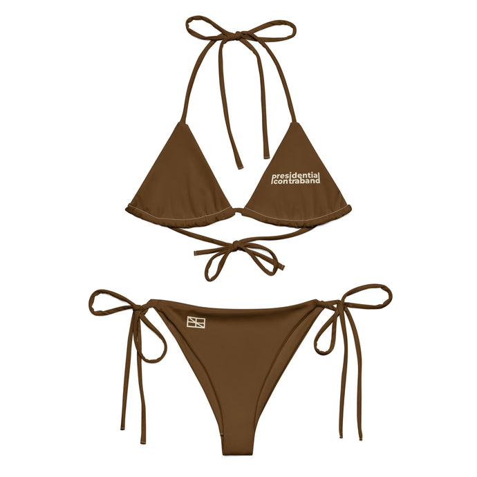 Peanut butter cup bikini