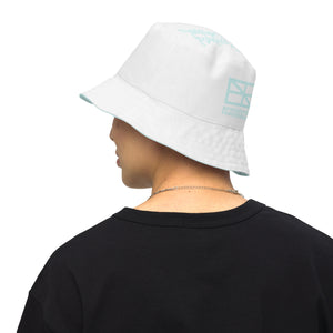 Misty blue reversible bucket