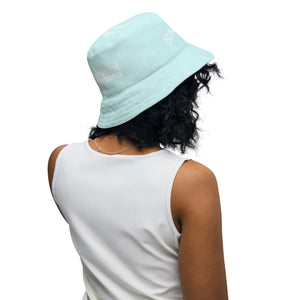 Misty blue reversible bucket