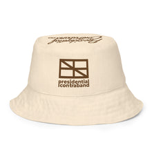 Load image into Gallery viewer, Brown/tan reversible bucket