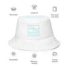 Load image into Gallery viewer, Misty blue reversible bucket