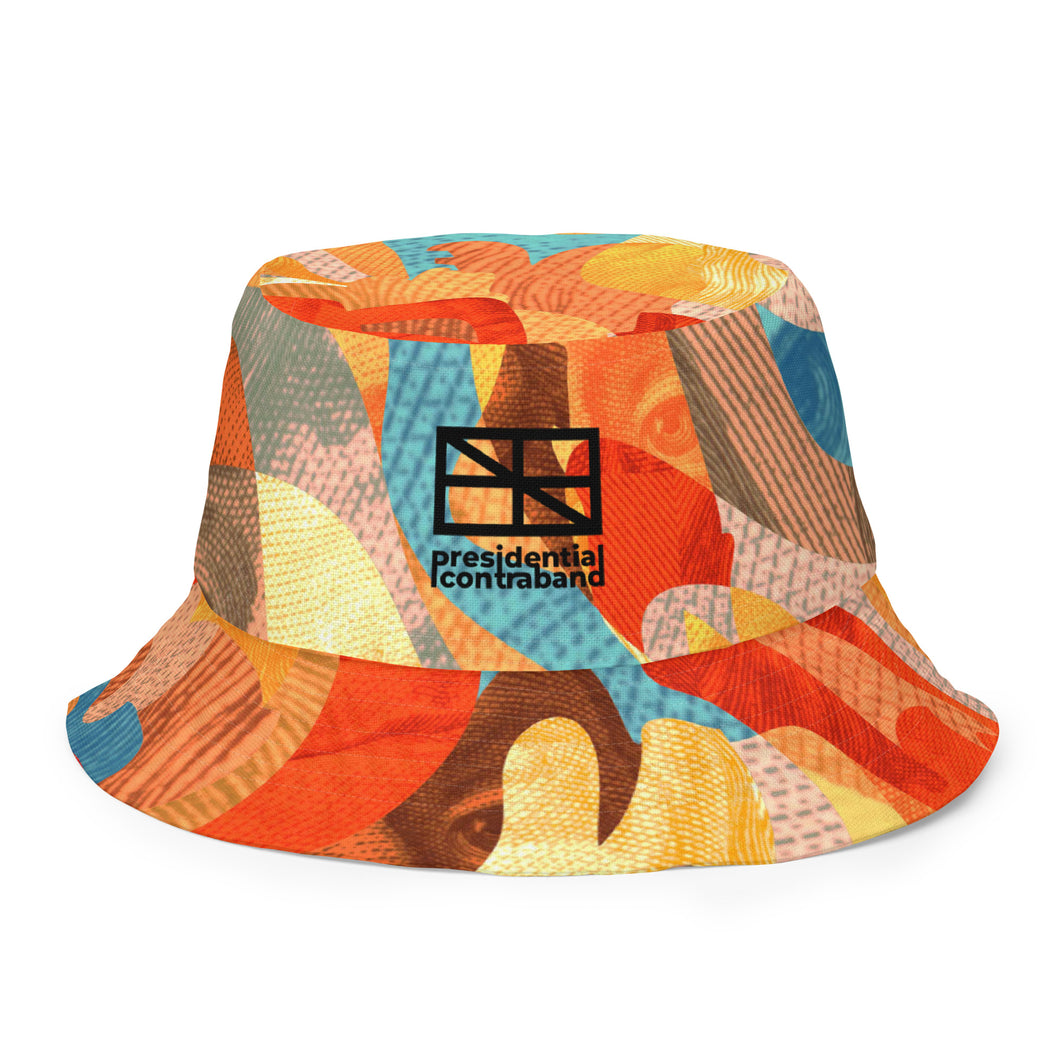 Moneyflauge orange Reversible bucket