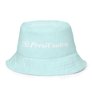 Misty blue reversible bucket