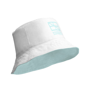 Misty blue reversible bucket