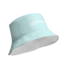 Load image into Gallery viewer, Misty blue reversible bucket