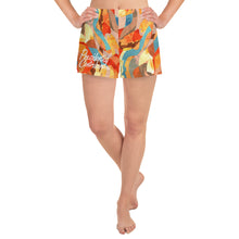 Load image into Gallery viewer, Moneyflauge orange Women’s Shorts