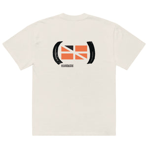 Contra reverse flag big t-shirt