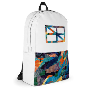 Indigo Moneyflauge flag backpack