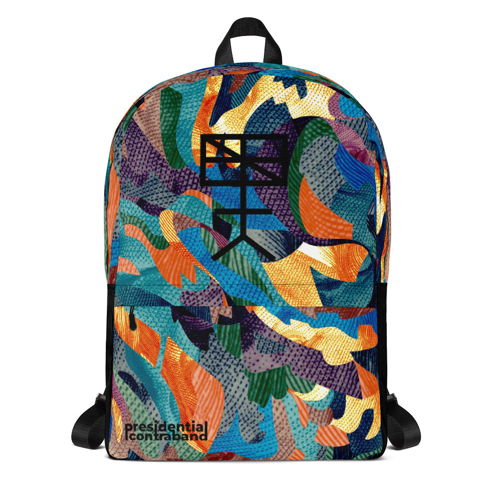 Indigo Moneyflauge backpack